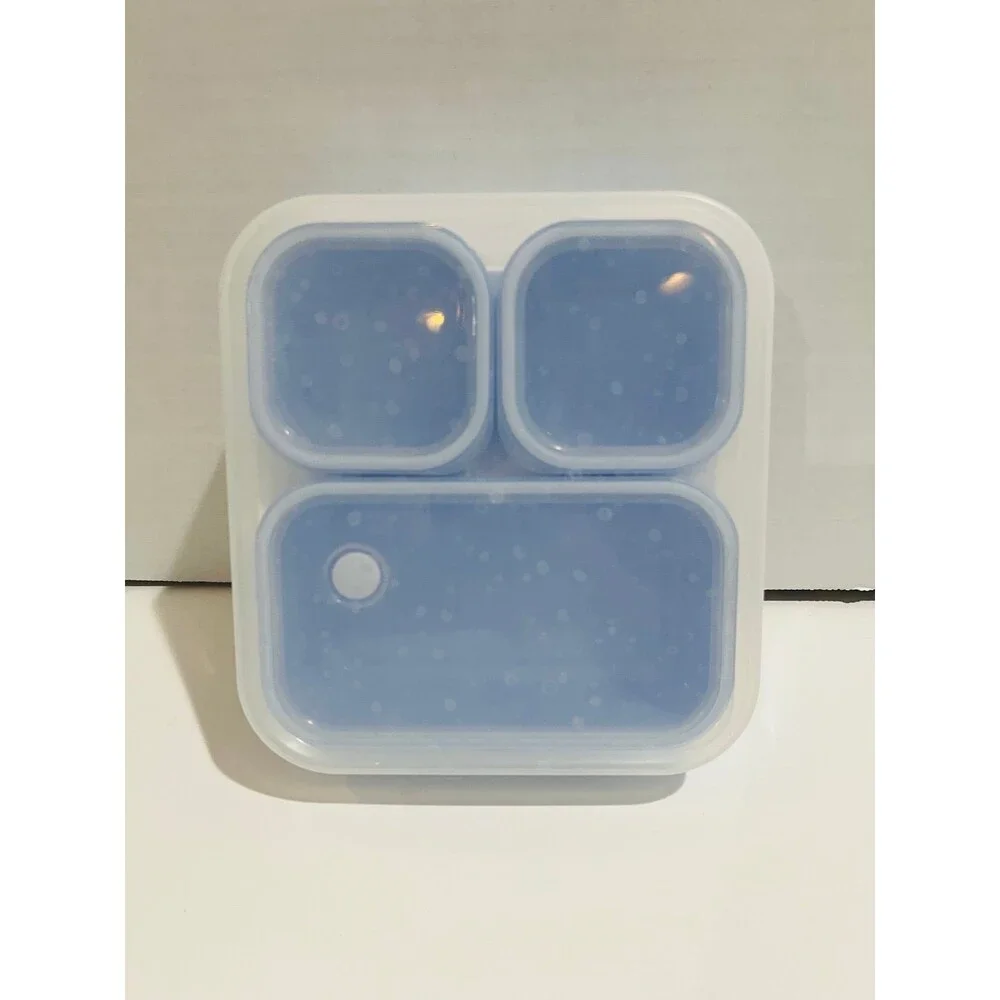 Kids Compartments Travel/Lunch Box Containers Separate Box With Leak-proof Lids